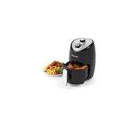EK2817 2L Compact Air Fryer - Hot Air Circulation, Removable Non-Stick Cooking Rack, Adjustable Temperature Up To 200C, 30 Minute Timer, 1000W,