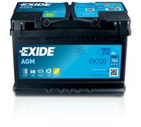 EK720 EXIDE AGM Car Battery (096AGM)