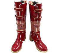 EKaishG Cosplay Boots Boot Shoes Shoe compatible with Love Live! Valentine's Day Awaken Rin Hoshizora