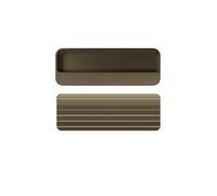 EKalgretrA Recessed Sliding Handles Closet Door, Cabinet, Drawer Invisible Handle Slotting Embedded Grooving Hidden Push Pull Shift Door(Ga color140mm)