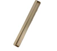 EKalgretrA Recessed Sliding Handles Simple Embedded Wardrobe, Handle Cabinet Sliding Hidden Folding(Gold 400mm)