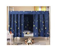 EKalgretrA Student Dormitory Bed Curtain Bed Curtains Blackout Mosquito Net Home Student Dormitory Tent Bottom Bunk Canopy Children Bedroom Decor(Color4,1.5m)