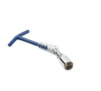 EKalgretrA T Handle Spark Plug Wrench Car Spark Plug Removal Tool 1Pcs T Bar Flexible Spanner Socket Wrench 16/21mm Universal Joint Type(16mm)