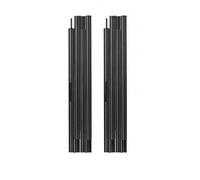 EKalgretrA Tent Poles for Tarp 2.4m Carbon Fiber Tent Pole Folding 4-Section Canopy Support Rod 2Pcs Lightweight Sunshade Trap Camping Accessories