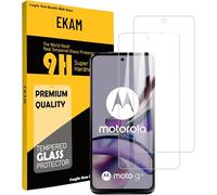 EKAM For Motorola Moto G15 Screen Protector, [2 PACK] Tempered Glass [9H Hardness] [Bubble Free] [Case Friendly] Screen Protector for Moto G15 (6.7 inch)