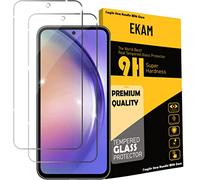 EKAM For Samsung Galaxy A54 5G Screen Protector, [2 PACK] Tempered Glass [9H Hardness] [Bubble Free] [Case Friendly] Screen Protector for Galaxy A54 5G (6.4 inch)