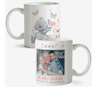 EKAM Personalised Coffee Mug - 11oz Coffee Cup - Add Your Photos and Text - Present for Grandma - Gift for Mother's Day - Gift Cup Mother's Day Mom Mum Granny - Tea Mug (Design 03)
