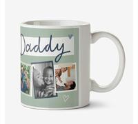 EKAM Personalised Dad Coffee Mug - 11oz Coffee Cup - Add Your Photos and Text - Present for Dad - Gift for Father's Day - Gift Cup Father's Day - Tea Mug (Design 02)