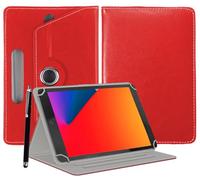 EKAM Universal Case for 10 inch Tablet, Fits Samsung Tab A7/A8/A9 Plus 11",iPad 9.7/10.2/10.9, Lenovo Tab M10, Fire HD 10/Max (Red)
