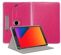 EKAM Universal Stand Folio Case Cover for All 8" - Tablets kid's case for TECLAST P80T/P80, Blackview 8 Inch Tablet Tab 5, HiGrace Kids Tablet 8 inch, HAOQIN Tab 8 Case Cover (Pink)