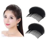 Ekan 2 Piece Hair Padding Styling Tool Bun Maker, Easy Fast Snap-And-Roll Bun Hair Tool Perfect For Mini Buns Thin Hair Original Updo Bun Donut Hair Shaper Hair Puff/Juda Maker Kids Women