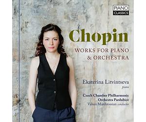 EKATERINA LITVINTSEV - CHOPIN WORKS FOR PIANO ORCH - CD - C600z