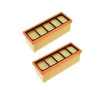 EKCOS Compatible SE 2001 SE 3001 SE 5.100 SE 6.100 K 2801 A 2801 Wet and Dry Vacuum Cleaner Flat Pleated Filter Parts (Color : 2pcs Filter)