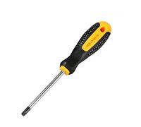 ekecel Star Screwdriver Vogueing Tool T10 Tamperproof Chrome Vanadium Steel Magnetic Long Shaft Torx Screwdriver for Repair and Maintenance