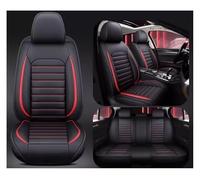 EKEGUY Car Seat Covers Full Set For Citroen C3 I Picasso 2013-2017, Universal Leather Car Seat Cover Waterproof Custom Automotive Seat Covers Protector(Red)