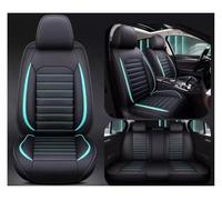 EKEGUY Car Seat Covers Full Set For Ford Ranger T9 XL XLT 2023-2025, Universal Leather Car Seat Cover Waterproof Custom Automotive Seat Covers Protector(Blue)