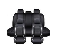 EKEGUY Car Seat Covers Full Set, Leather Car Seat Covers For Ford Ranger Ranger Raptor 2001-2024 2025, Universal Waterproof Custom Automotive Seat Covers Protector(White)