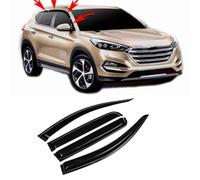 EKEGUY Wind Deflectors Set For Hyundai For Tucson 2015-2020 Window Visor Wind Rain Sun Smoke Guard Deflector Vent Shade Cover Rain Shield