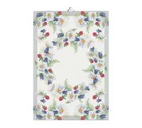Ekelund Linneväveri Blomkrans kitchen towel 35x50 cm multi