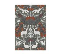 Ekelund Linneväveri Hjortnäs kitchen towel 35x50 cm Grey