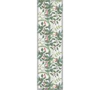 Ekelund Linneväveri Julia table runner 35x120 cm white-green