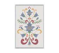 Ekelund Linneväveri Lindas blåklocka kitchen towel 40x60 cm Blue-grey