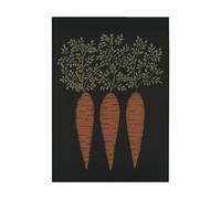 Ekelund Linneväveri Morot kitchen towel 48x70 cm Black-orange