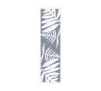 Ekelund Linneväveri Ormbunkar runner 50x150 cm Blue-white