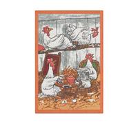 Ekelund Linneväveri Pettson & Findus kitchen towel multi 40x60 cm Coffee Party