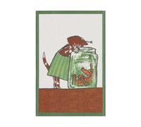 Ekelund Linneväveri Pettson & Findus kitchen towel multi 40x60 cm Curious