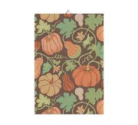 Ekelund Linneväveri Plenty of pumpkin kitchen towel 35x50 cm
