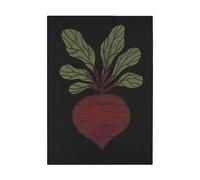 Ekelund Linneväveri Rödbeta kitchen towel 48x70 cm Black-red