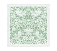 Ekelund Linneväveri Strawberry Thief fabric napkin 35x35 cm Green