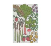 Ekelund Linneväveri Summer greens kitchen towel 40x60 cm