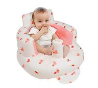 EKEPE Inflatable Baby Chair with Built in Air Pump, Sit me Up Floor Seat for Baby 3 Months & Up, Blow Up Baby Seats for for Infants for Sitting Up - Bunny
