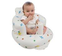 EKEPE Inflatable Baby Chair with Built in Pump for Babies 3 Months & Up, Baby Floor Seats for Sitting Up, Blow Up Baby Seats for Infants - Dinosaur