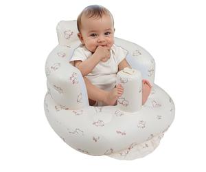 EKEPE Inflatable Baby Seat with Built-in Pump for Babies 3 Months, Baby Floor Seats for Seats, Inflatable Baby Chair for Infants on Unicorn
