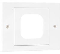 EKEY 203133 Cornice Gira xLine TX_44, Cornice per lettore d’impronta Digitale xLine, singola, plastica, Bianco Puro