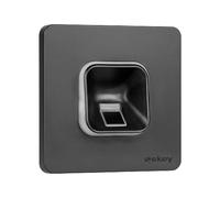 EKEY 203702 xLine fingerprint scanner set black with plastic frame black, control unit, Biometric access solution for flush-mounting installation, 0,4 W, 12-24 V, Black fingerprint scanner