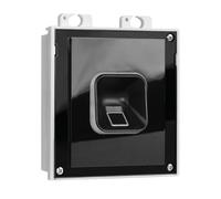 EKEY 204708 sLine fingerprint scanner set black with 2N IP Verso door station module black, control unit, Biometric access solution for door station 2N, 0,4 W, 12-24 V, Black fingerprint scanner