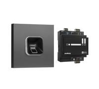 ekey sLine FP Set in Black for Siedle Vario Anthracite Gray