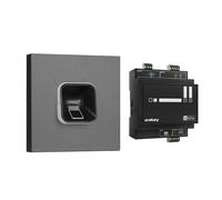 ekey sLine FP Set in Black for Siedle Vario Dark Gray-Mica