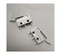 EKFBQBGW 10PC Microswitch KW12 with bent handle 3 pin 5A125V 3A250V Detection reset travel limit Touch the button EKFBQBGW