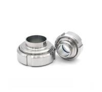 EKFBQBGW 1pc Tube Outer Diameter 89mm SS304 Stainless Steel Sight Glass Diopter Circular Viewing Sight Glass EKFBQBGW