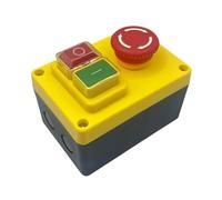 EKFBQBGW 1PCS KJD17D 250V 16A Electromagnetic Push Button Switch Emergency Stop Switches EKFBQBGW