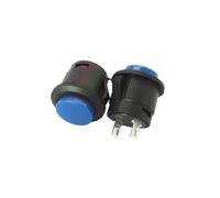 EKFBQBGW 5PCS Blue Cassette Inching Switch Button Switch Button R13-507 16mm Round Since the reset switch EKFBQBGW