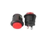 EKFBQBGW 5PCS RED Cassette Inching Switch Button Switch Button R13-507 16mm Round Since the reset switch EKFBQBGW