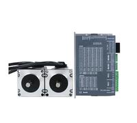 EKFBQBGW DC24V~50V 3/4A 1000PPR StepperMotor Controller 1/1.5/2/2.2/3/3.5N.m 2Phase Nema23 2-Axis ClosedLoop Stepper electronic starter Driver(Nema23 1.5Nm 8mm)
