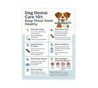 EKFBQBGW Dog Care and Veterinary Reference Poster Pet Hospital Canvas Wall-Art for Clinic Home Bedroom Office Decor Framed,16x24inch(40x60cm)