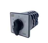 EKFBQBGW Star Delta Rotary Cam Switch Start Dual Speed electronic starter High and Low Switching 40A Transfer HZ5-40/7.5KW M07 EKFBQBGW